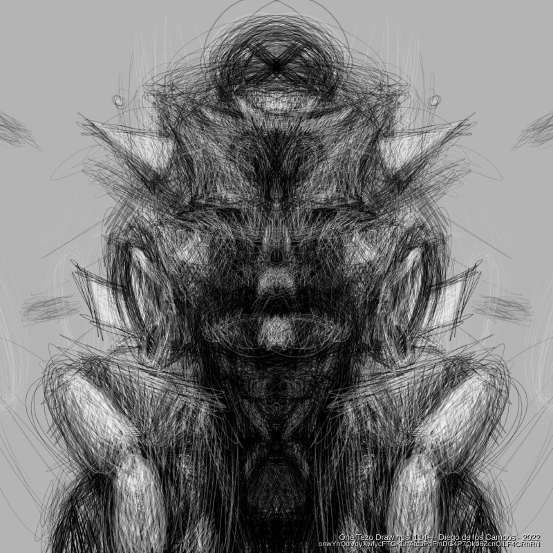 One Tezo Drawings_114+ #8 static token preview