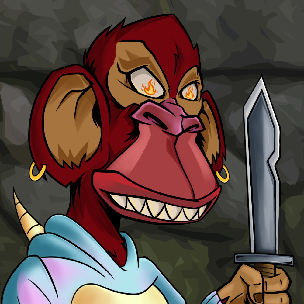 The Wanderer Monkey #6 static token preview