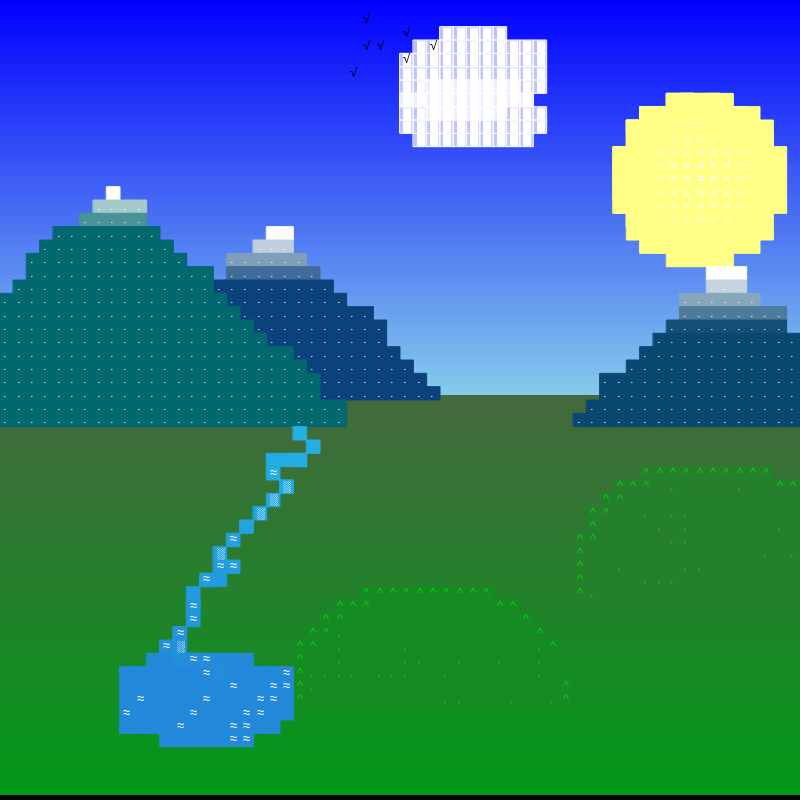 Ascii Timescapes #26 static token preview