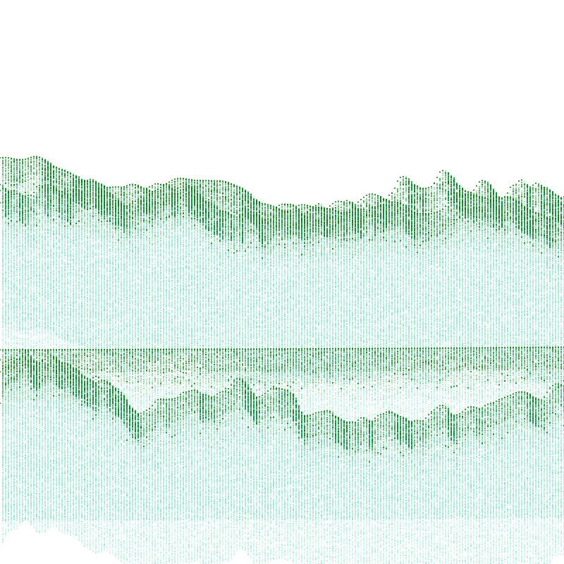 Glitched Mountains GT #3 static token preview
