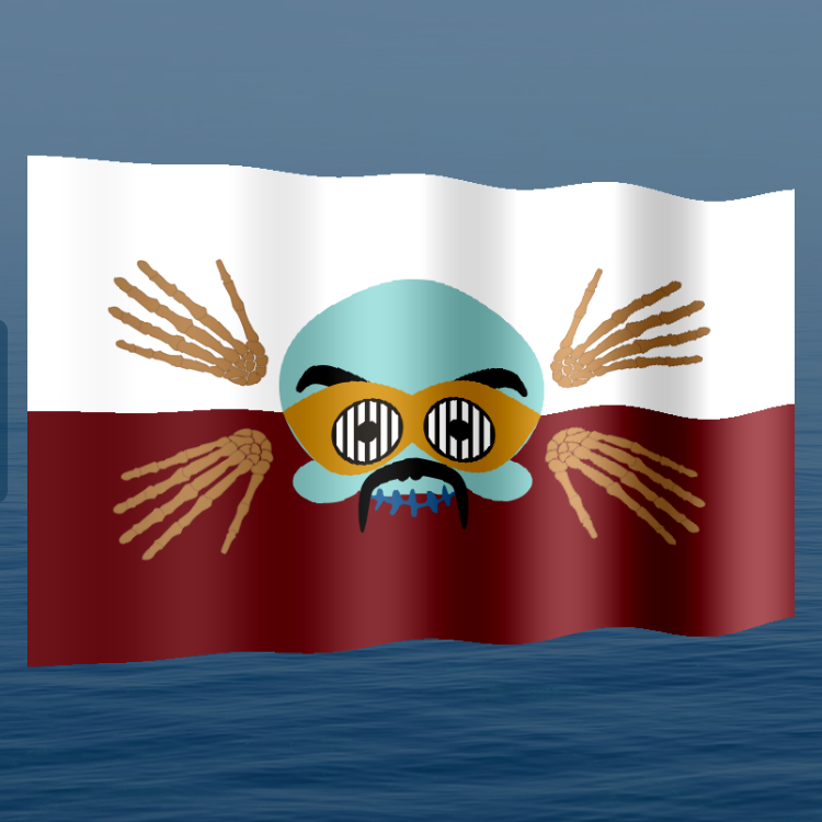 Jolly Roger Flag #202 static token preview