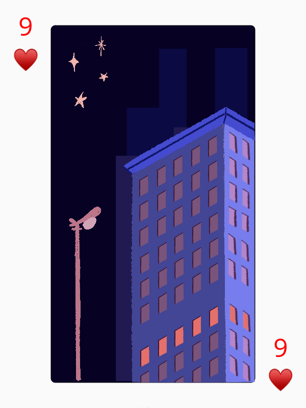 Poker -- Strolling in the Night #10 static token preview