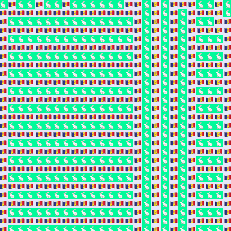 Elementary Cellular Emoji Automata #65 static token preview