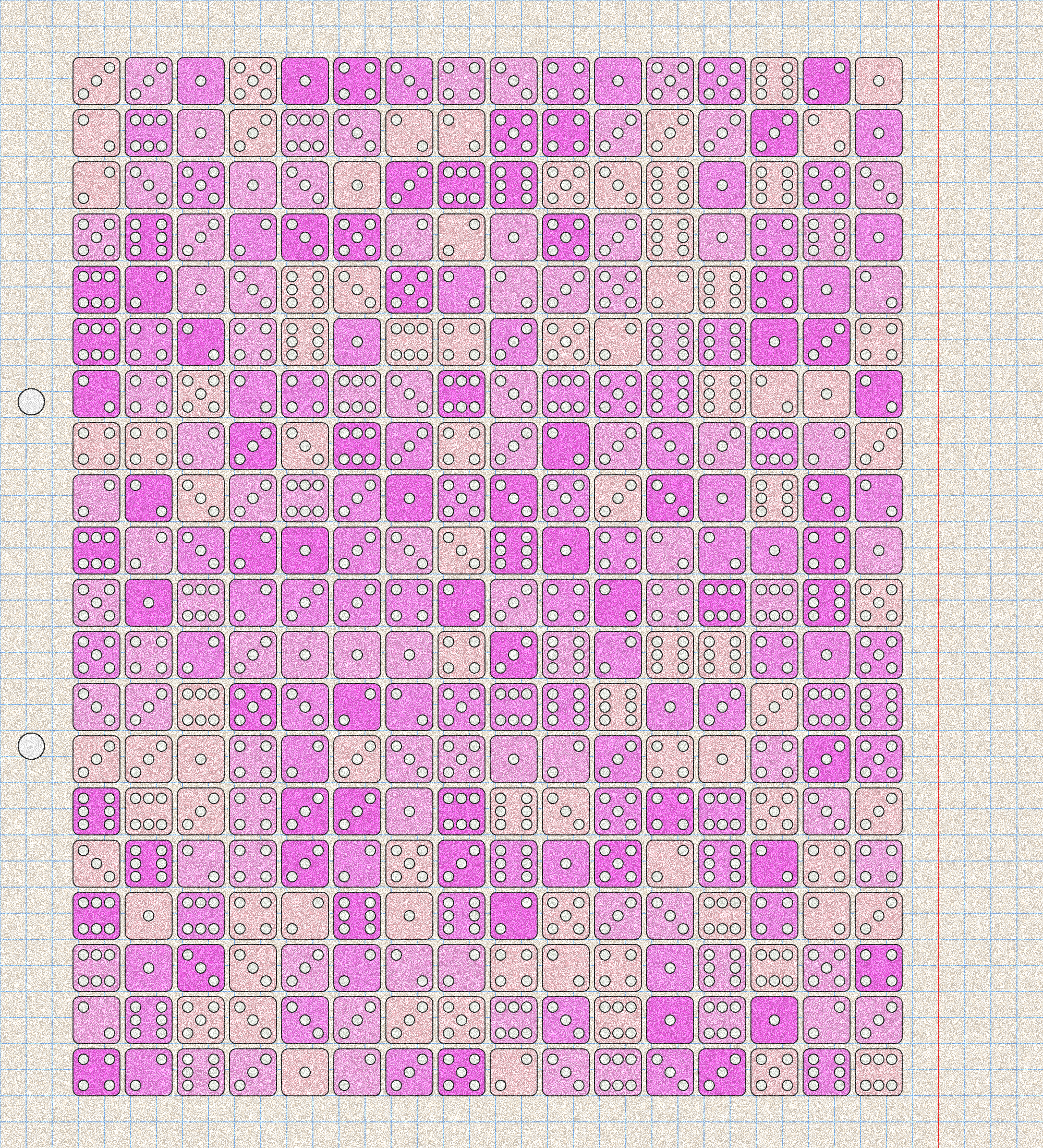 sketchbook page 6: dice roll #11 static token preview