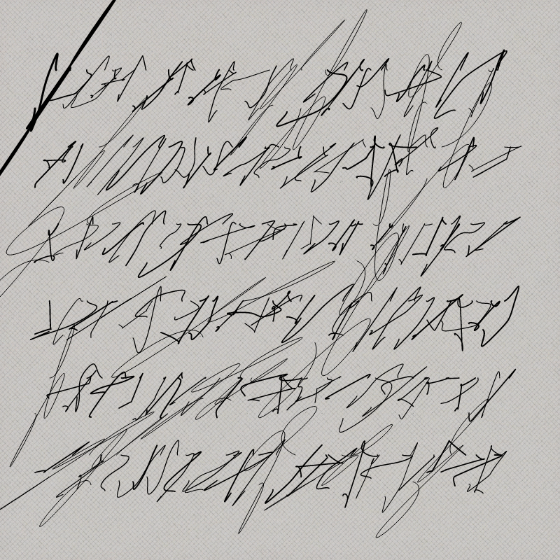 asemic #10 static token preview
