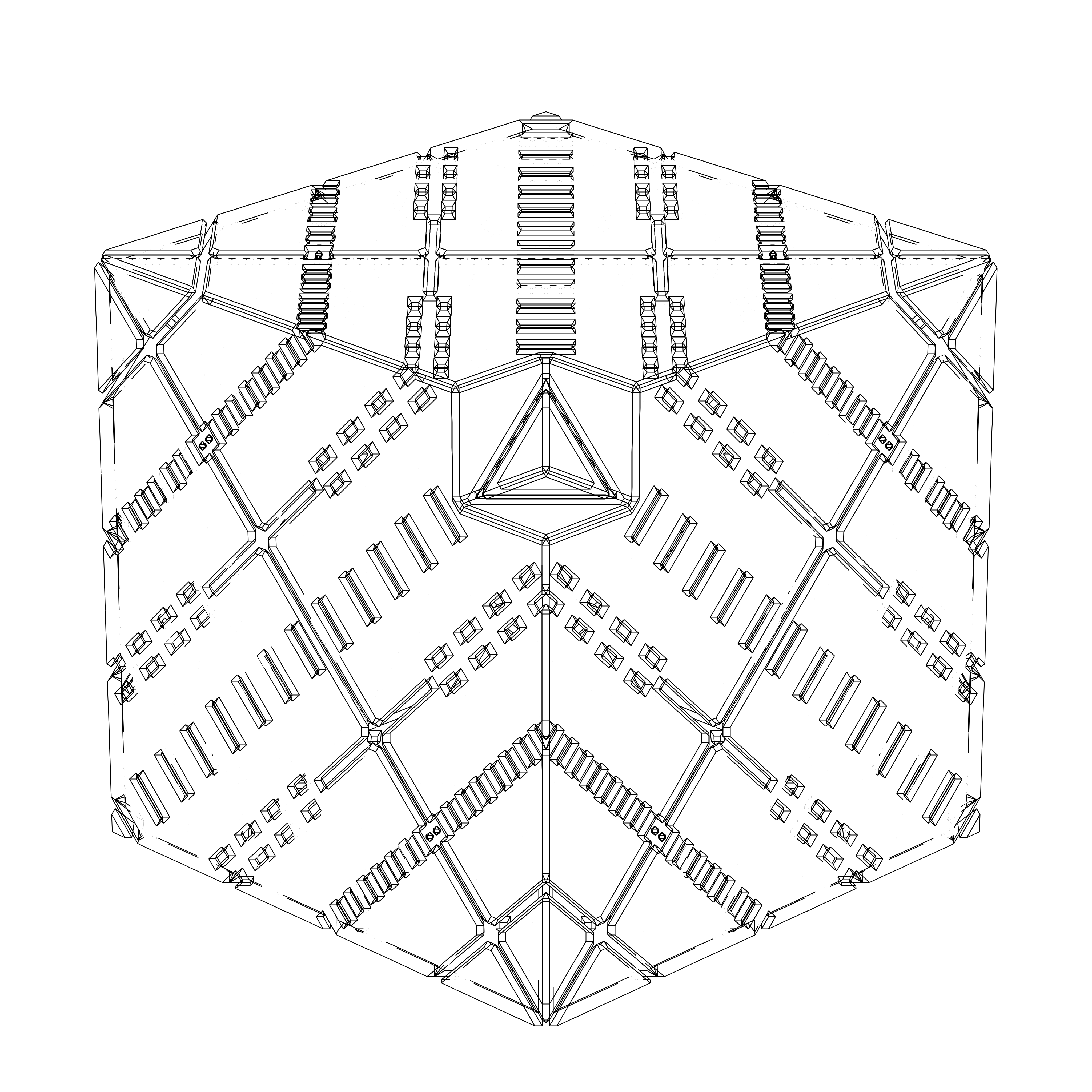 LL21 Alien Art Cube #483 static token preview