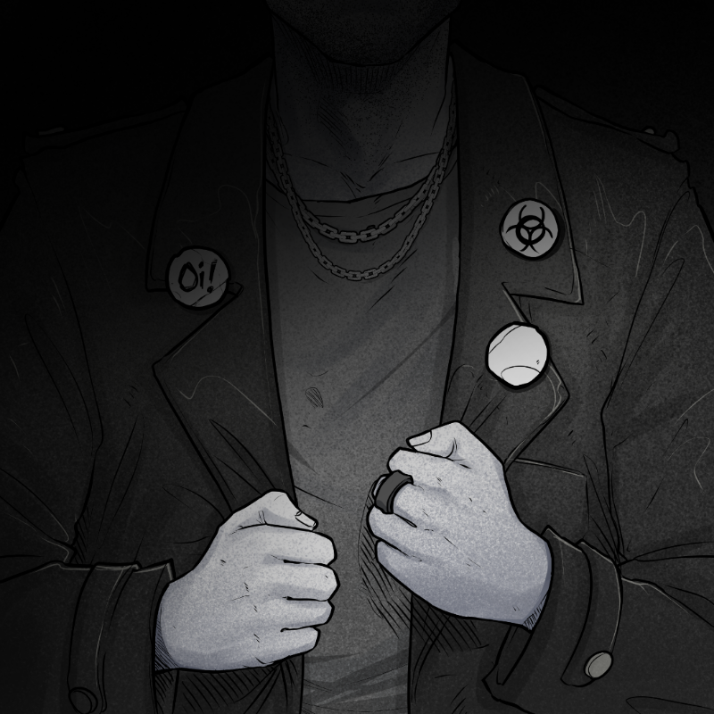 PUNX NOT DEAD #14 static token preview