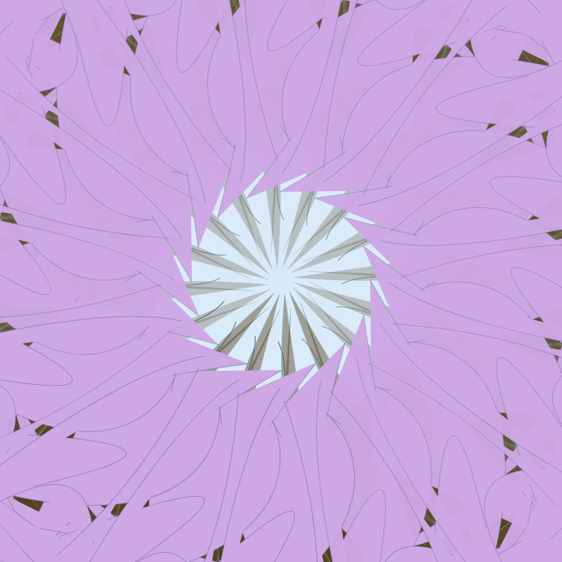 Flower Iris #7 static token preview
