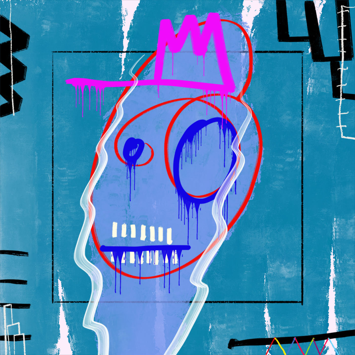 SCREAM HEADDS #18 static token preview