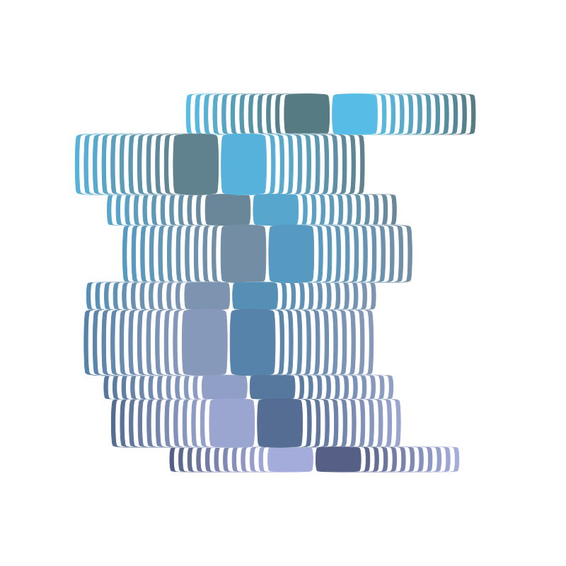 Reflection of Stripes 001 #14 static token preview