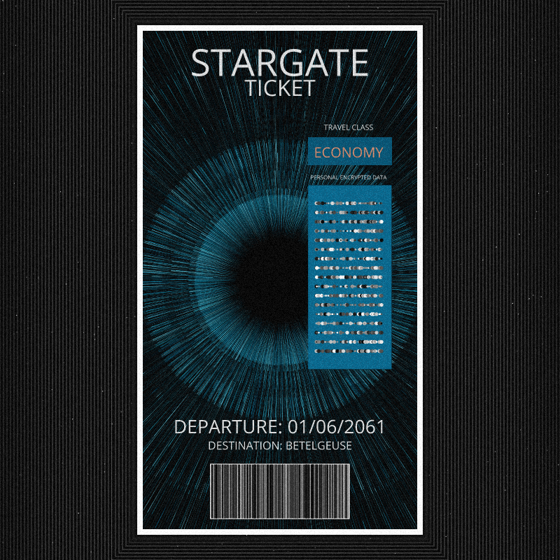 Stargate Ticket #2 static token preview