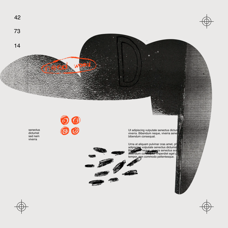 Generative poster - Feathers #10 static token preview