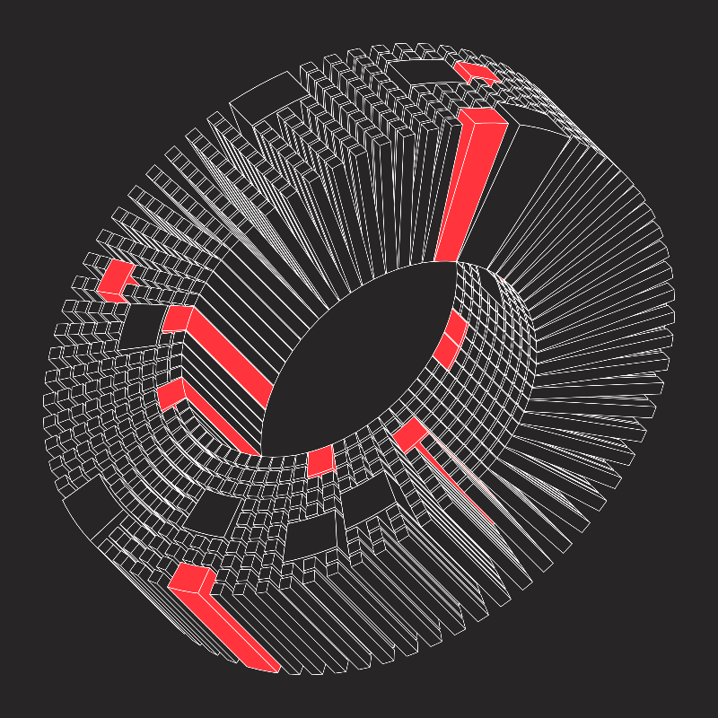 Ex Mobius (Neon Red) #11 static token preview