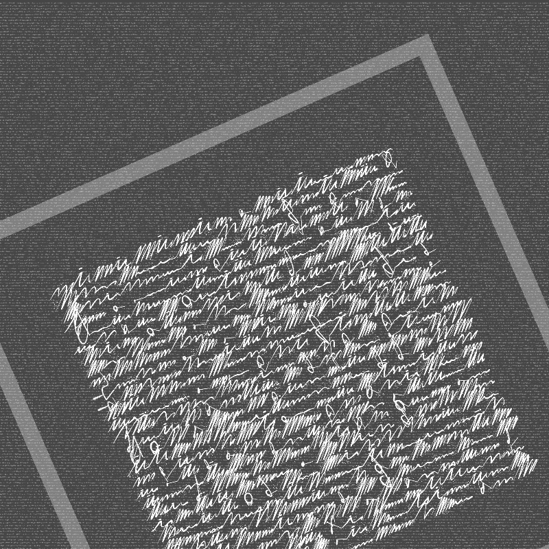 Asemic Kaleidoscope #13 static token preview