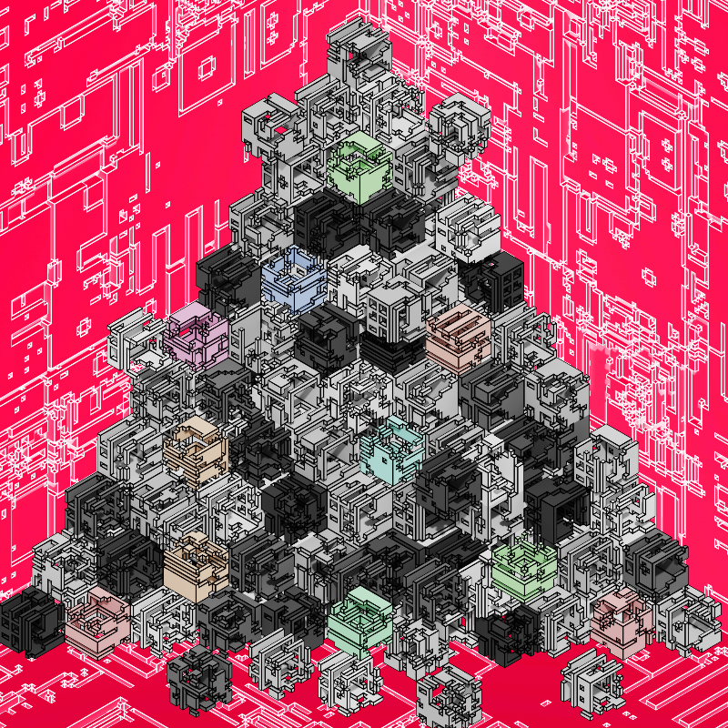 Chaotic Cube #5 static token preview
