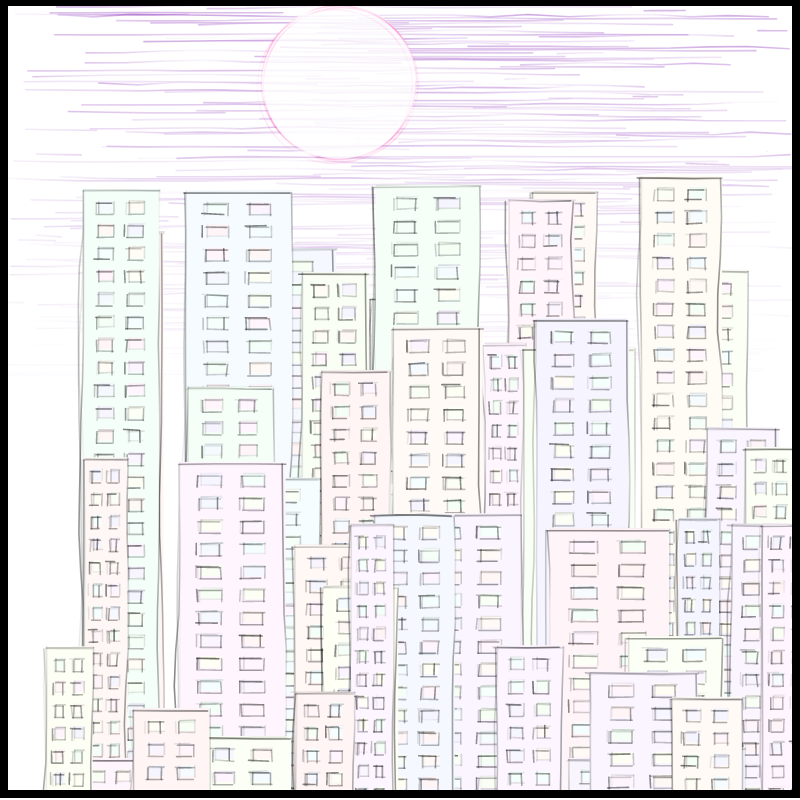 City sketch #10 static token preview