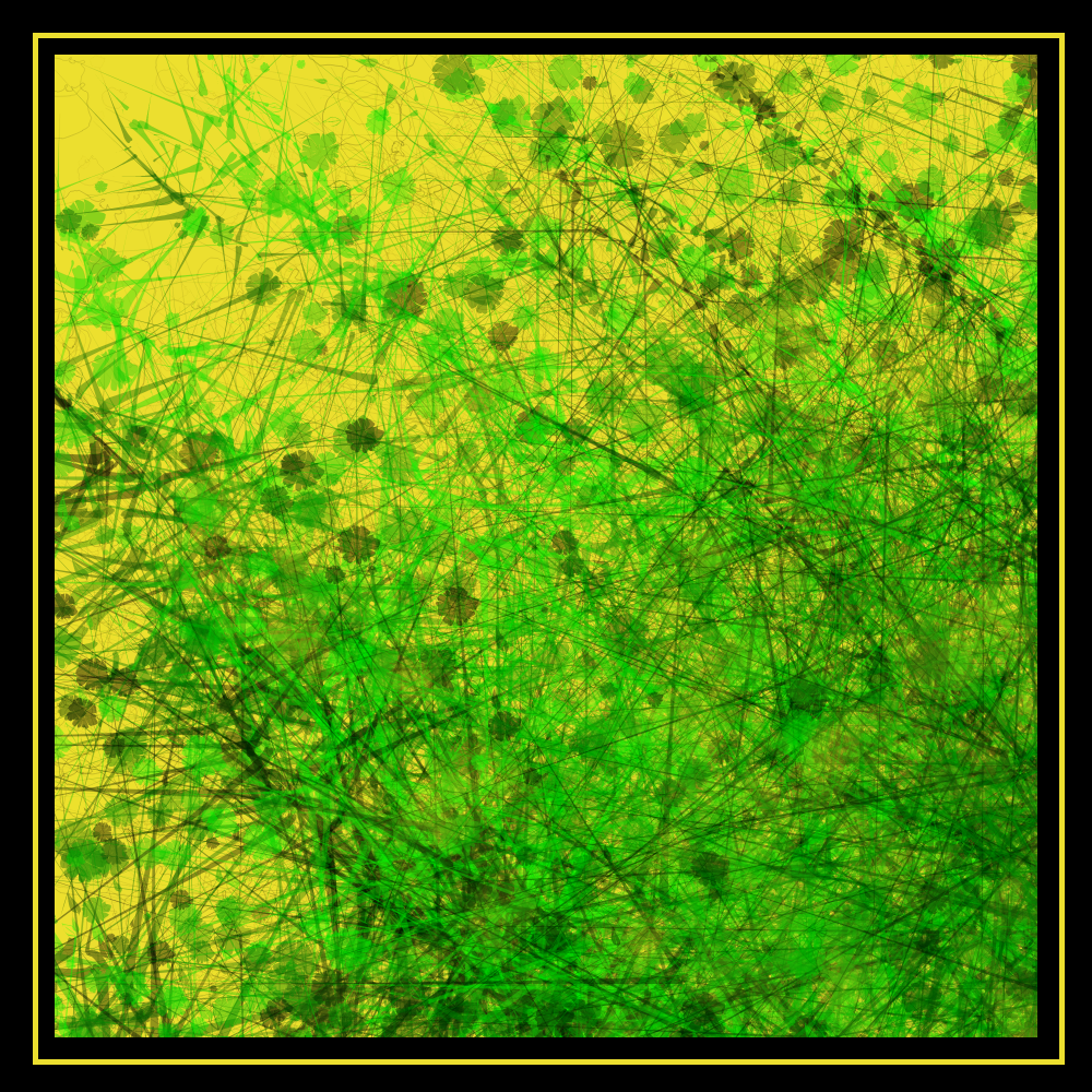 Abstract painting - vegetation #20 static token preview