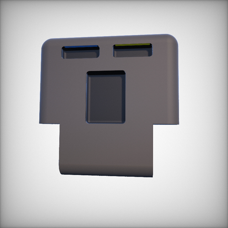3D-SMOLSKULL #452 static token preview