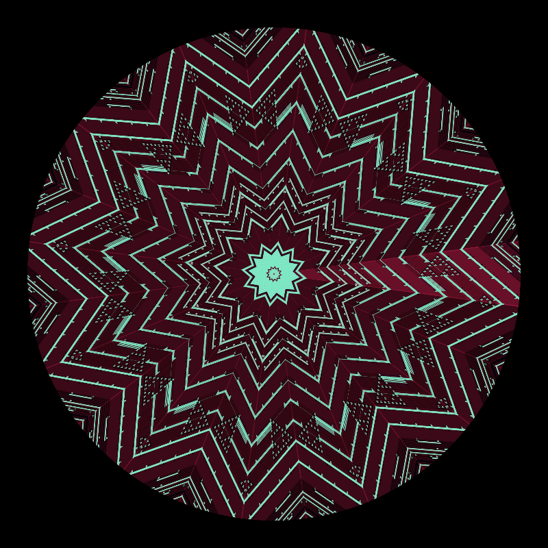 Binary kaleidoscope #11 static token preview