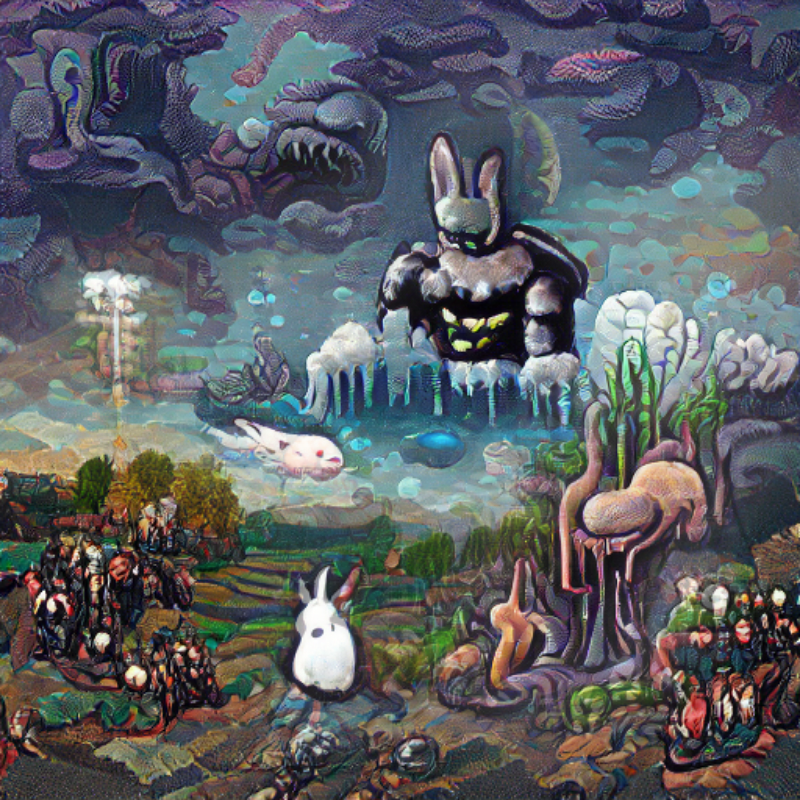 Follow the White Rabbit #15 static token preview