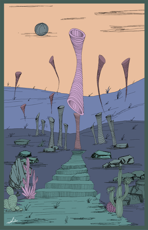 Skyward Garden #zentangle_world #2 static token preview
