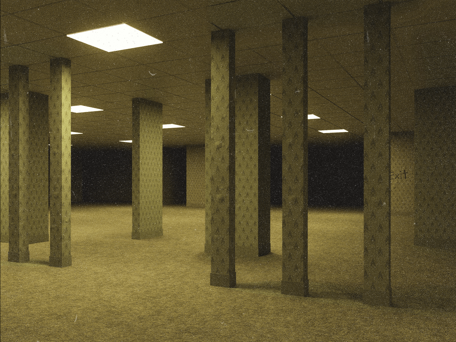 Backrooms Level 0 #18 static token preview