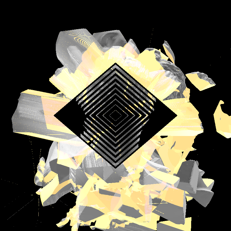 Exploding headz #4 static token preview