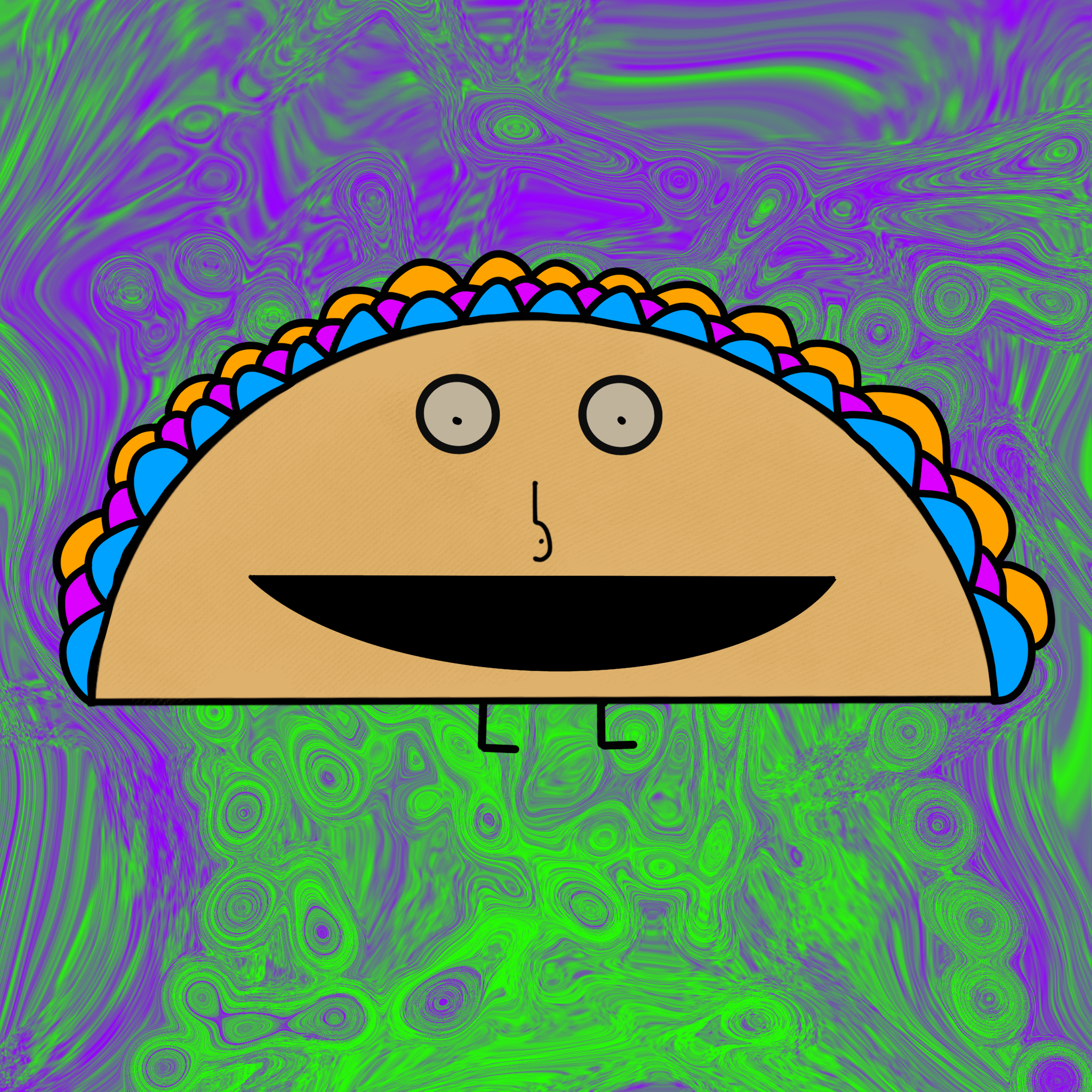 Trippy Tacos #9 static token preview