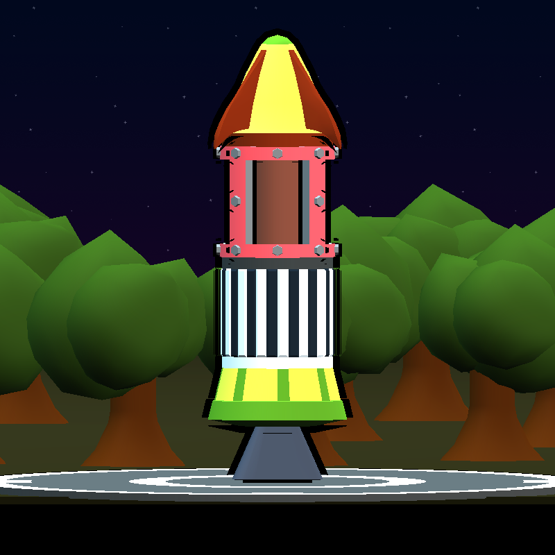 FXRockets #16 static token preview