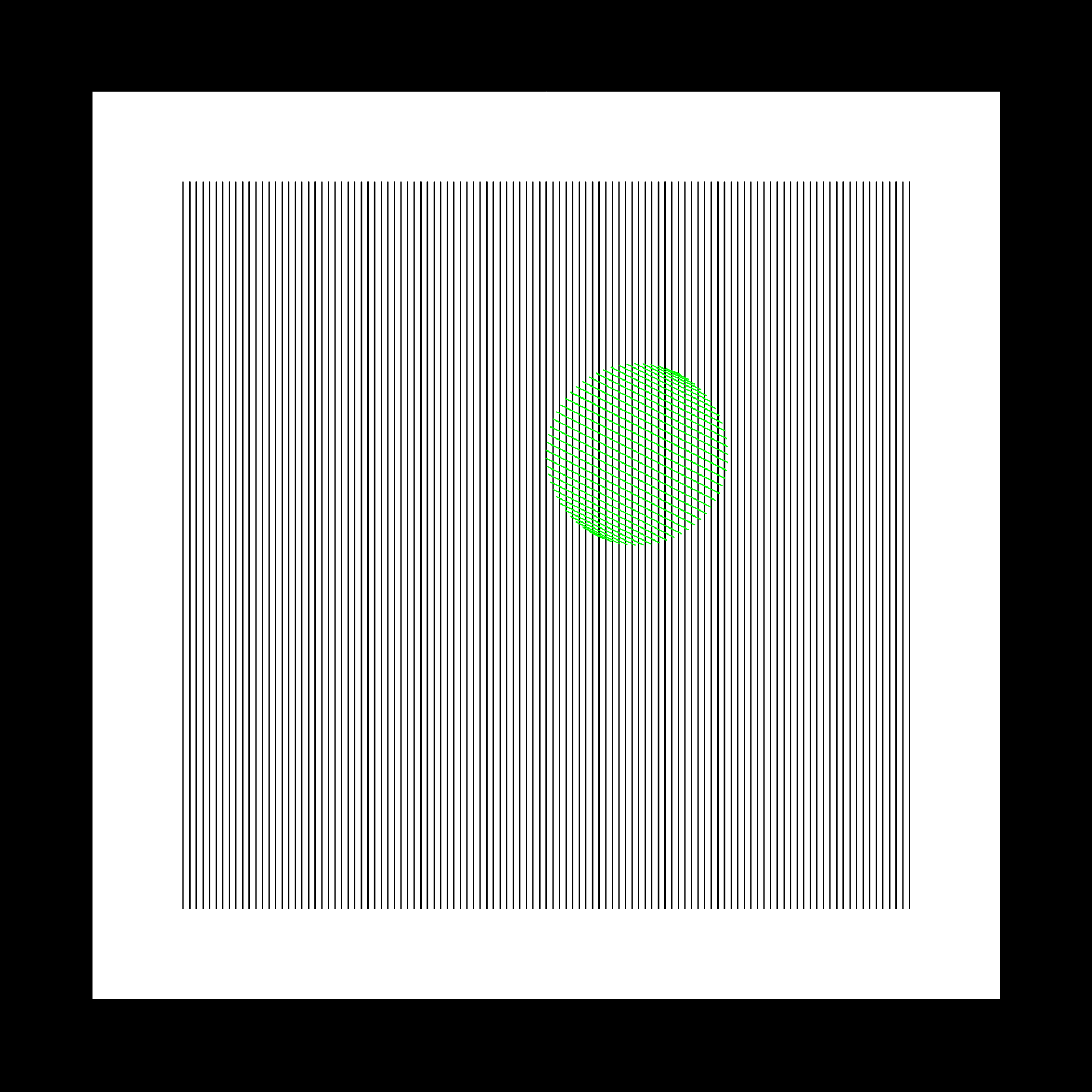111 lignes verticales et un rond #6 static token preview