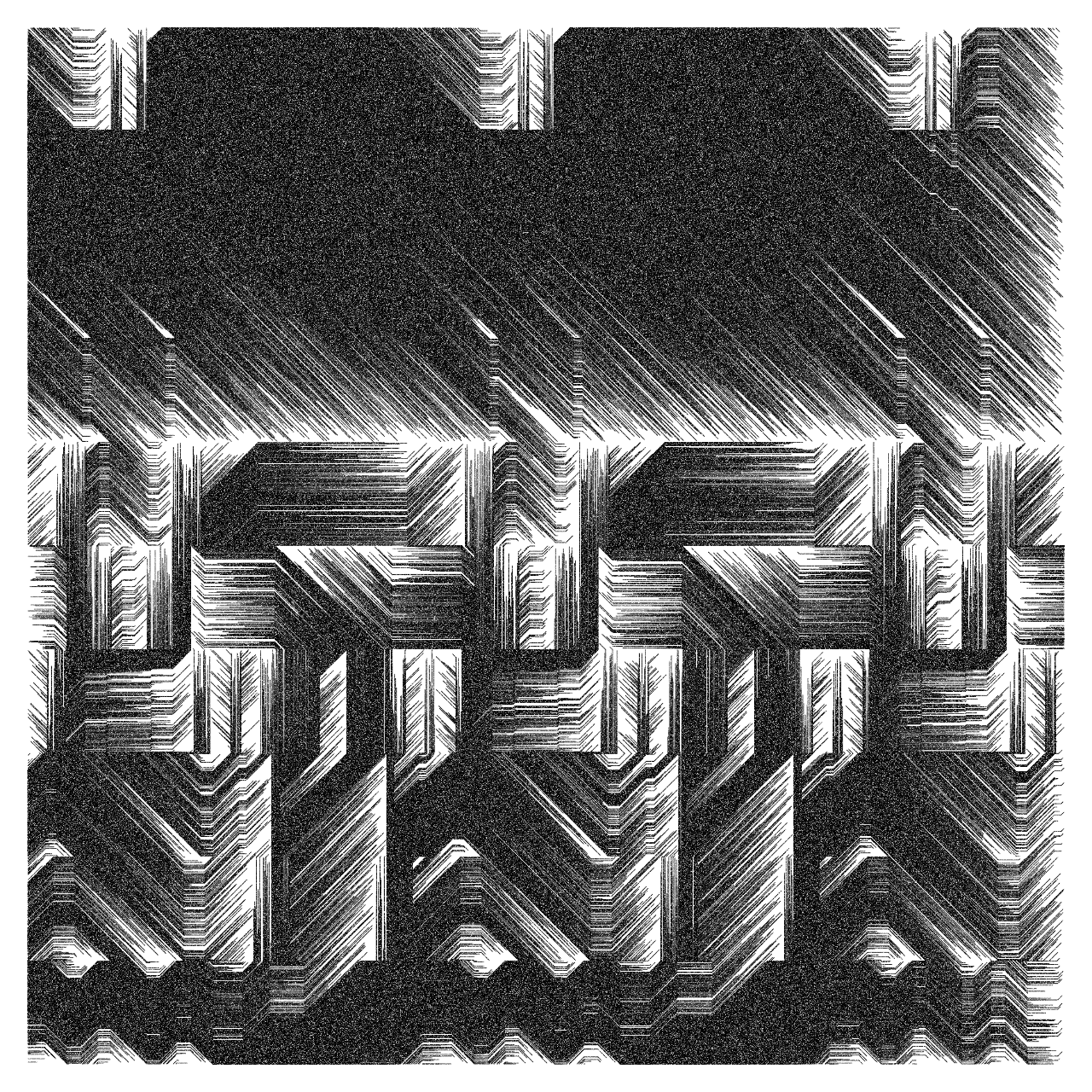 Charcoal Brutalism #7 static token preview