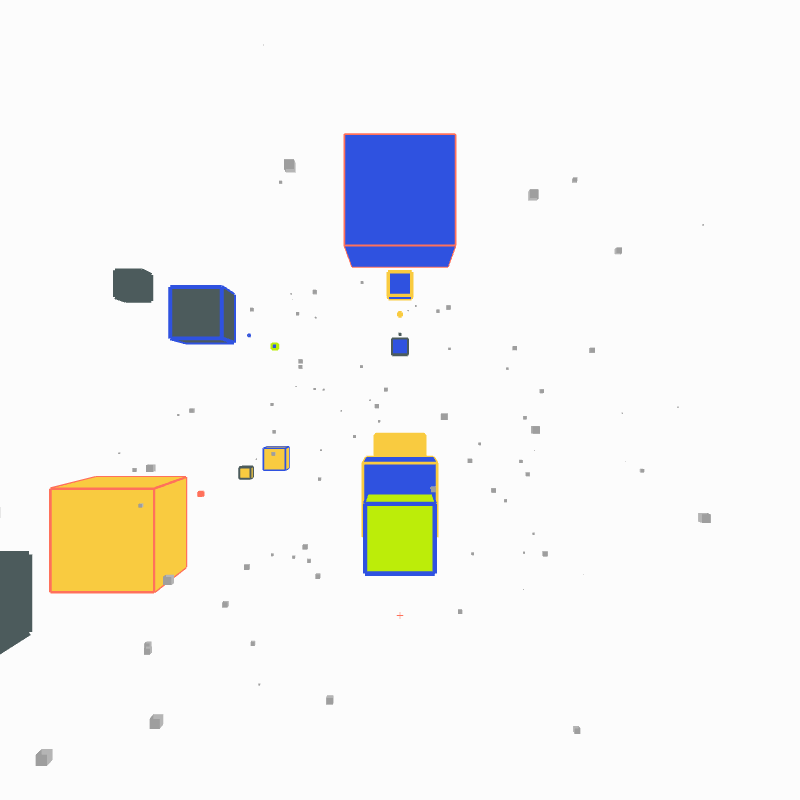 Neon cube domination? #15 static token preview