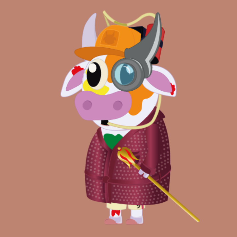 Moo-Verse #3 static token preview