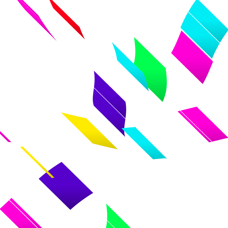 Composition #1 Ribbons #10 static token preview