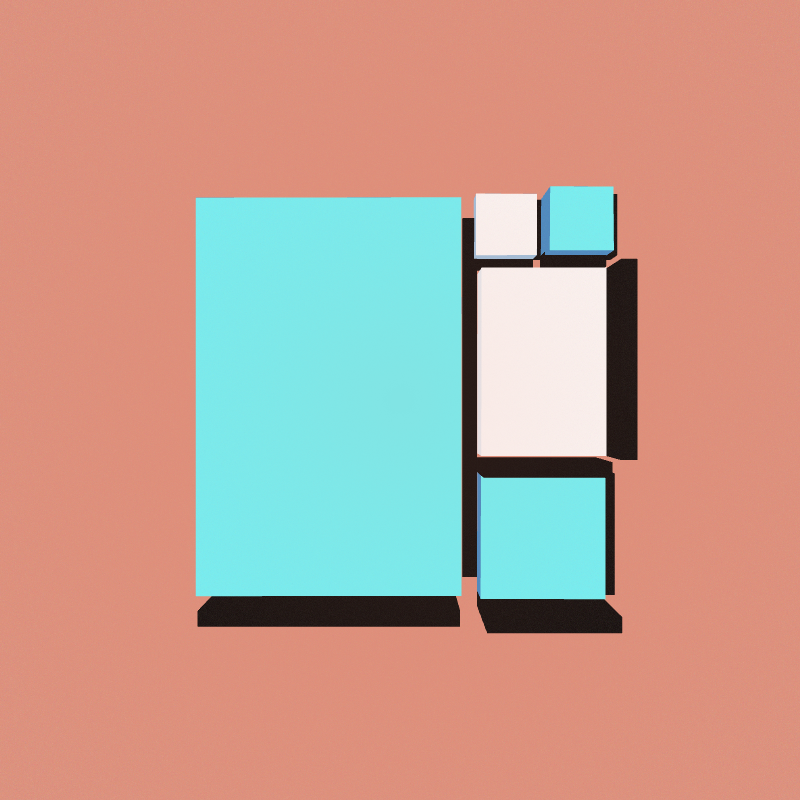 Mondrian3D #11 static token preview
