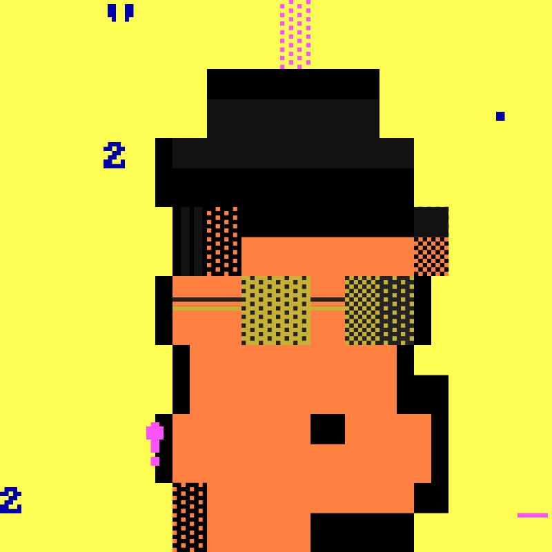 Gen DOS Punk #24 static token preview