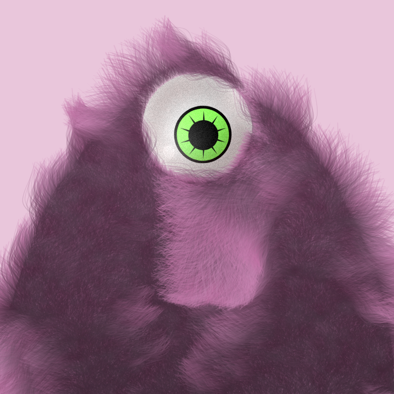 Fuzzy Gaze #25 static token preview