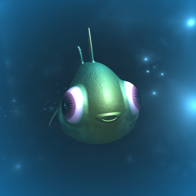 Weird Fishes #7 static token preview