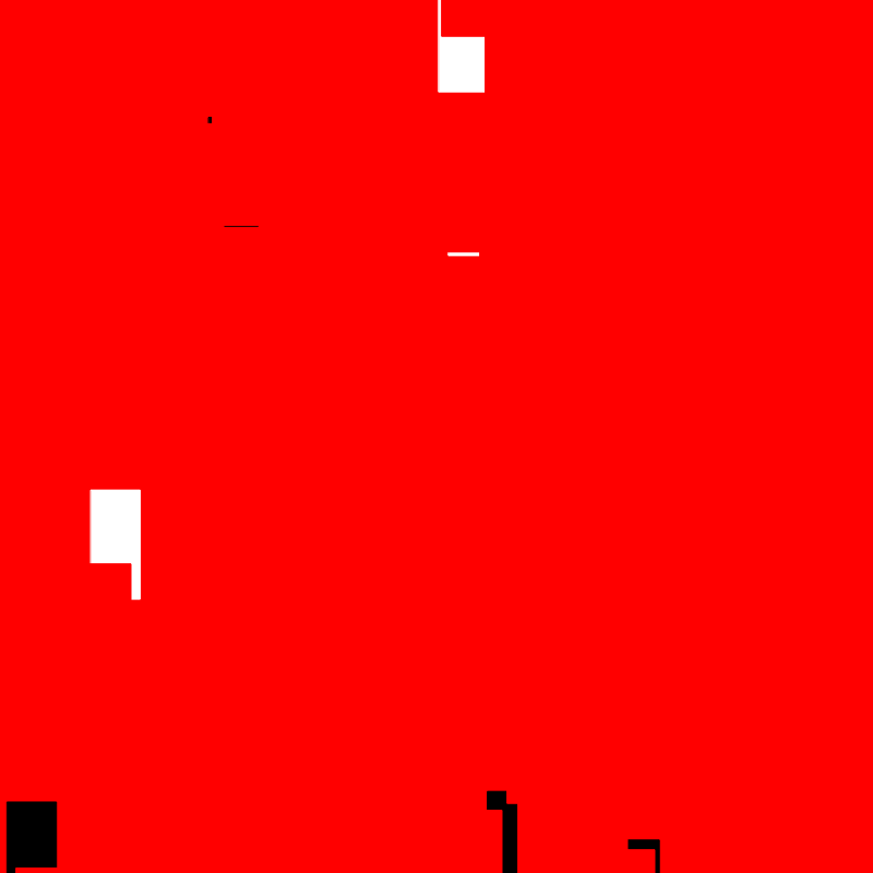 White & Black & Red All Over #22 static token preview