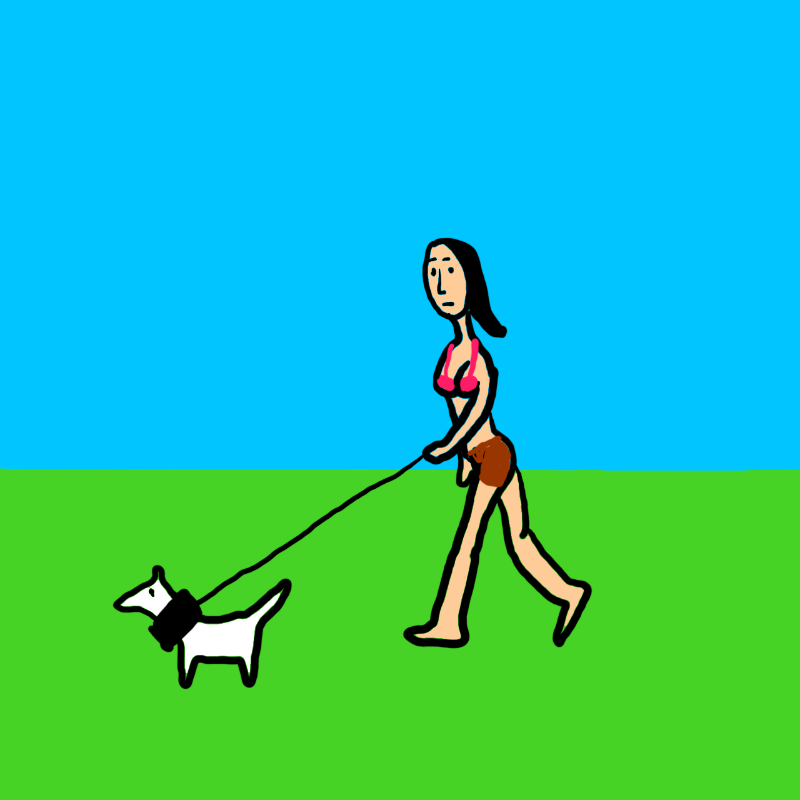 wALKING A DOG #8 static token preview