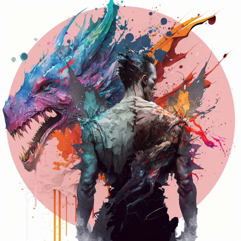 Dragon Bloke #13 static token preview
