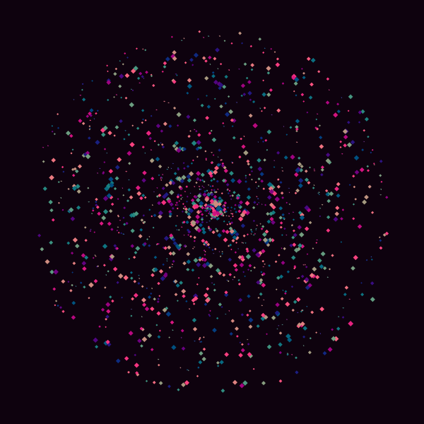 Vivid Galaxies #21 static token preview
