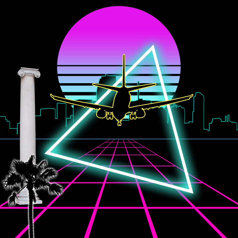 S Y N T H W A V E Nightlife Generator #5 static token preview