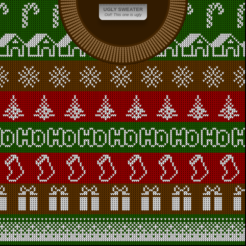 Ugly Sweaters #6 static token preview