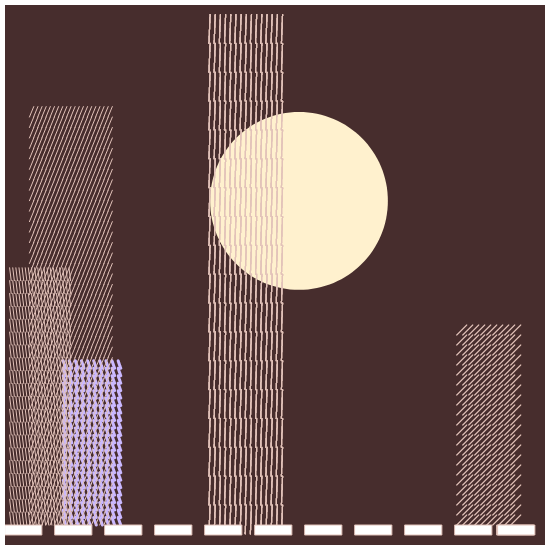 The city of abstractions #18 static token preview