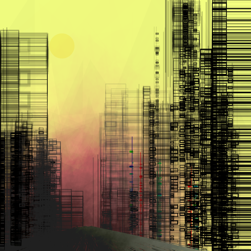 Contemporary building sketches #1 static token preview