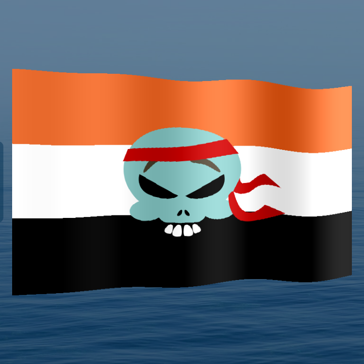 Jolly Roger Flag #72 static token preview
