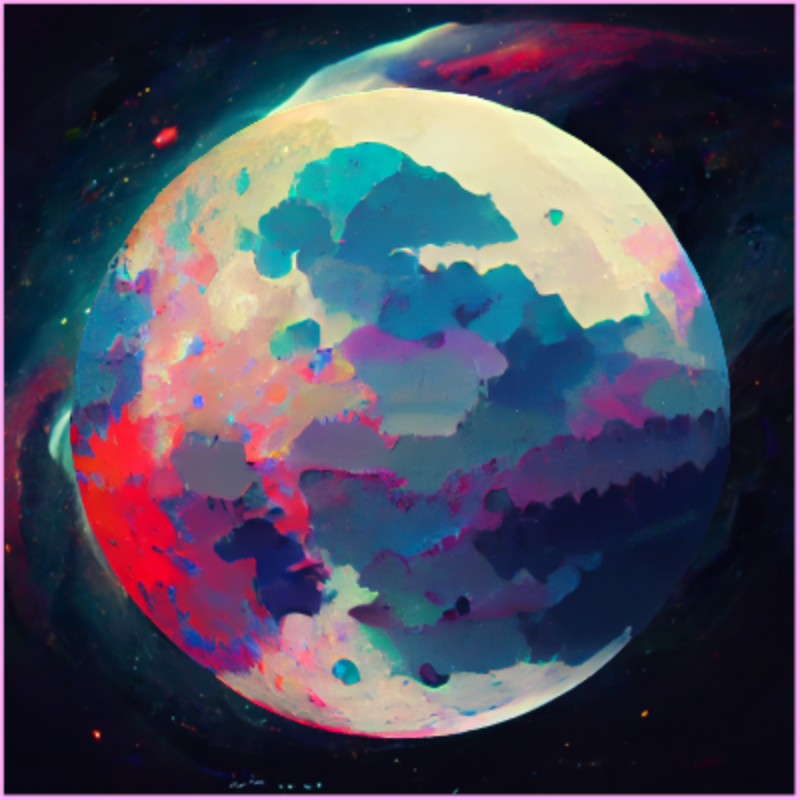Moon Study #7 static token preview