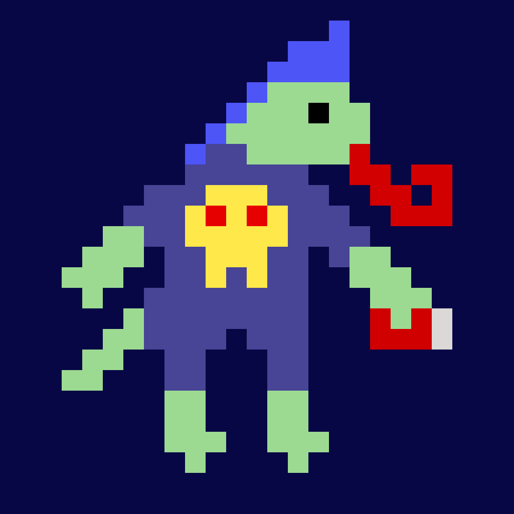 PIXEL TEZZY 1.0 #8 static token preview