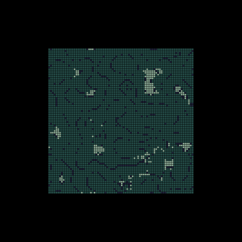 fractal memory cellular automata - FMCA #10 static token preview